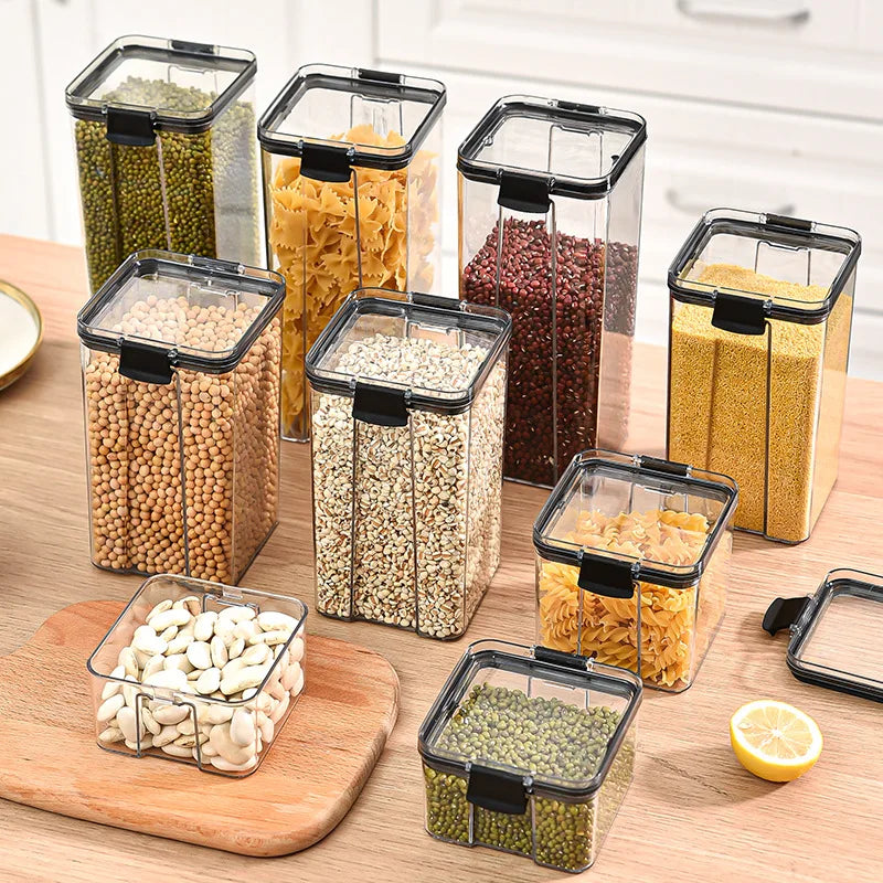 Ensemble de bocaux scellés étanches pour cuisine