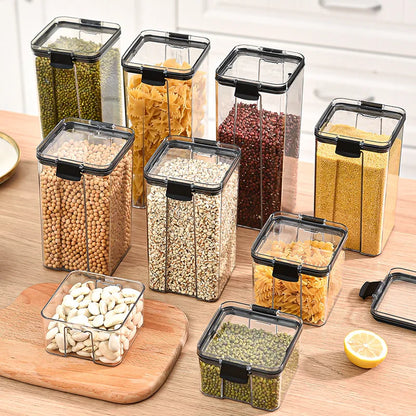Ensemble de bocaux scellés étanches pour cuisine