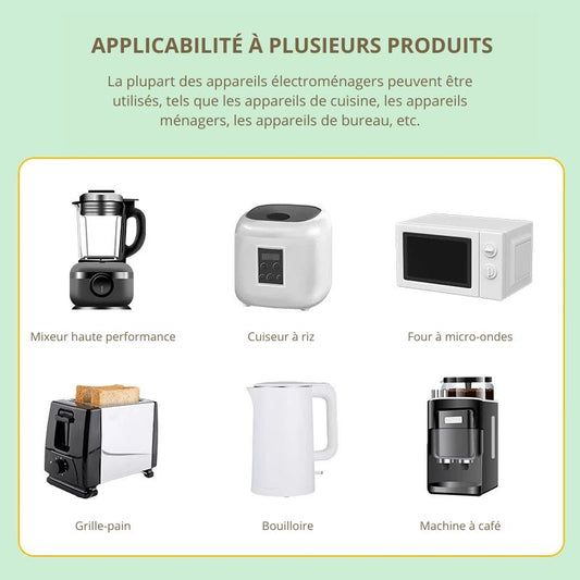 Organisateur de câbles pour appareils de cuisine