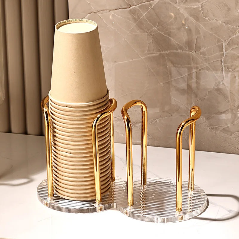 Support de rangement de tasses jetables
