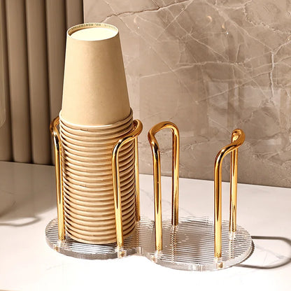Support de rangement de tasses jetables