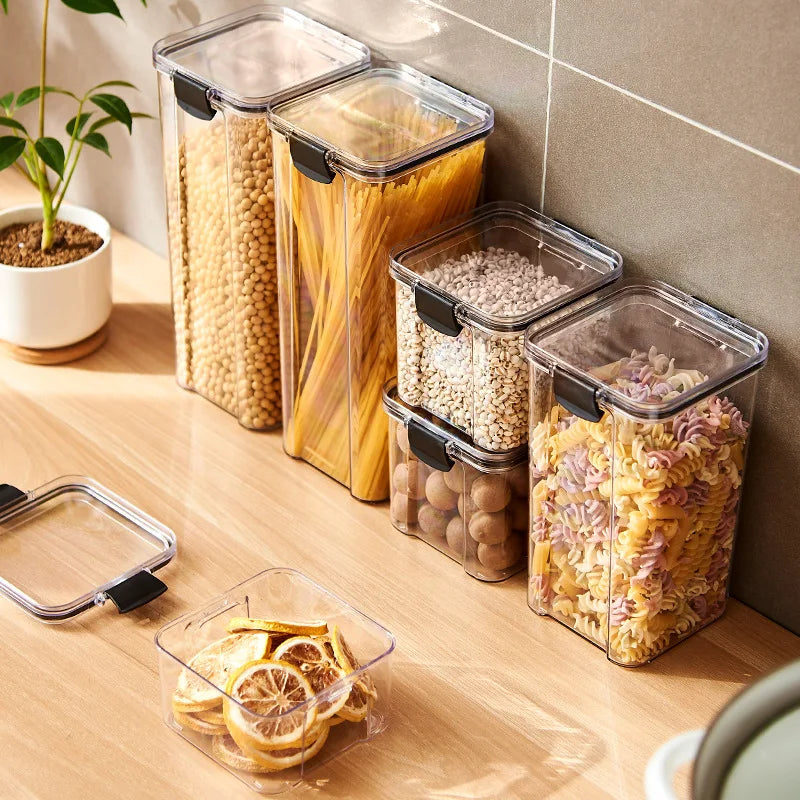 Ensemble de bocaux scellés étanches pour cuisine