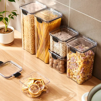 Ensemble de bocaux scellés étanches pour cuisine