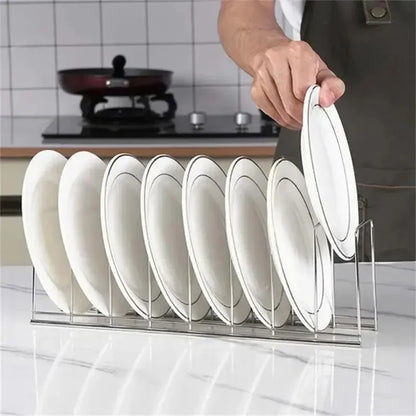 Support à vaisselle en acier inoxydable