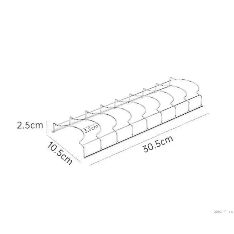 Support à vaisselle en acier inoxydable