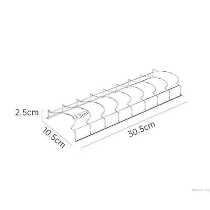 Support à vaisselle en acier inoxydable